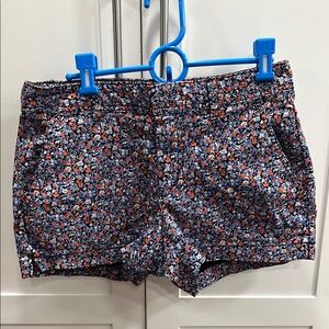 GAP Floral Women's Shorts - Blue and Red